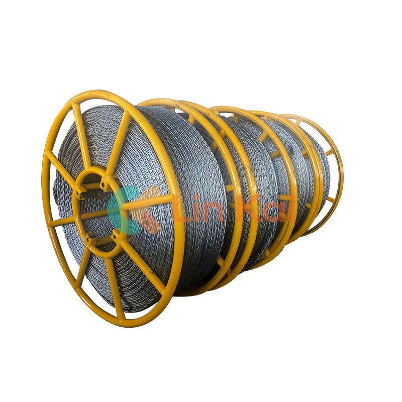 Rope Wire Anti Twist 24MM le haghaidh Teaghrán 6 Seoltóir